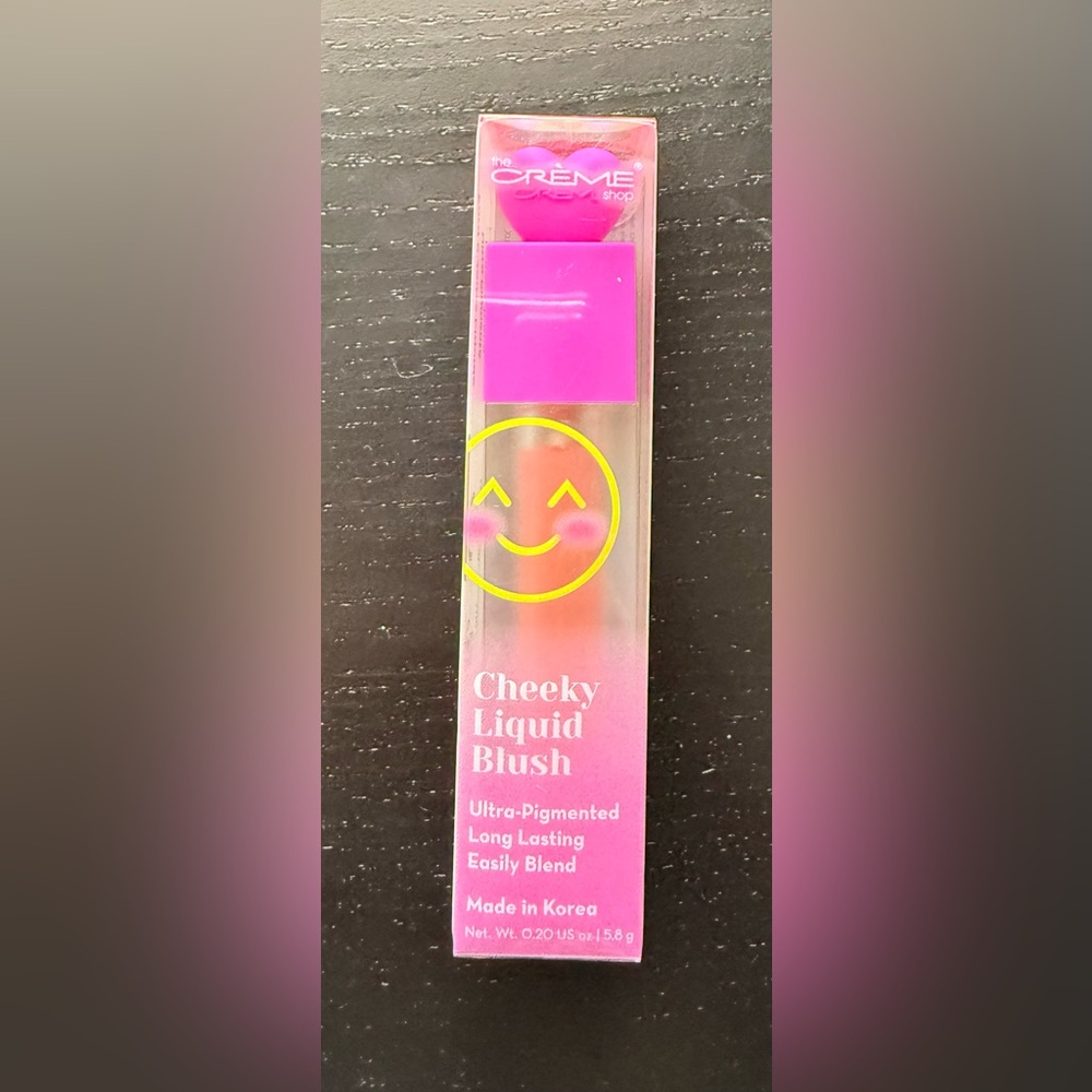 The Crème Shop Cheeky Liquid Blush- Cherry Glaze-